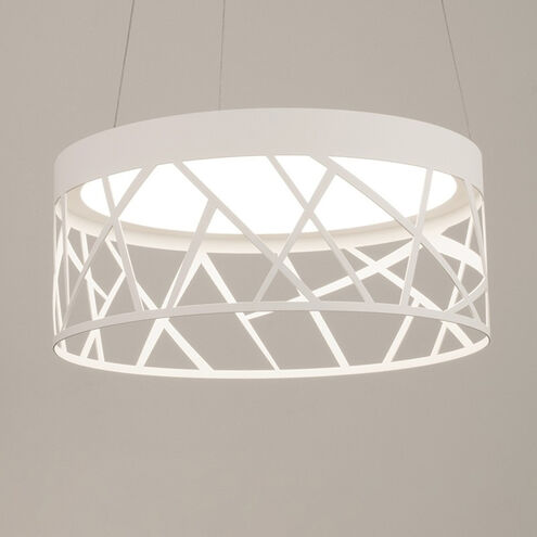 Boon LED 20 inch White Pendant Ceiling Light