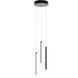 Rosemont LED 8.25 inch Black Pendant Ceiling Light
