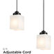 Donovan 1 Light 5 inch Black Pendant Ceiling Light