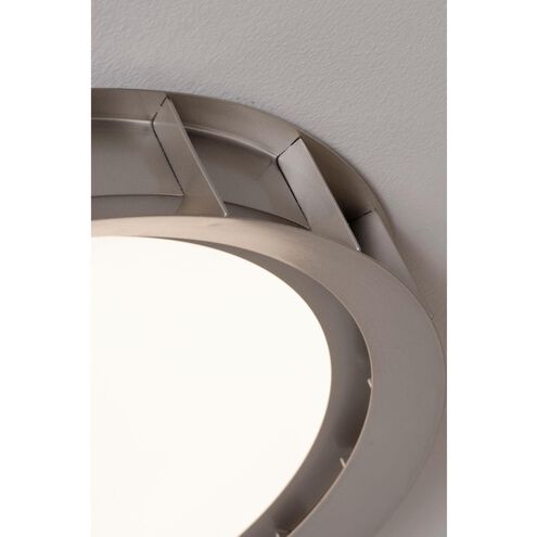 Tatum LED 17 inch Satin Nickel Flush Mount Ceiling Light