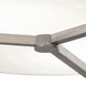Apex 1 Light 21.25 inch Weathered Grey Pendant Ceiling Light in Linen White