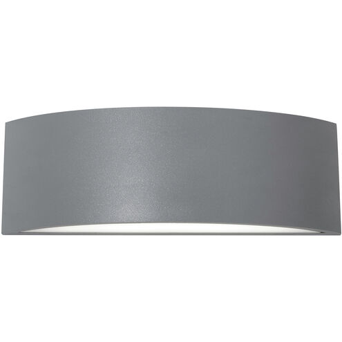 Celia LED 12 inch Textured Grey Outdoor Sconce