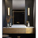Vogue 1 Light 21 inch Light Antique Brass Bath/Vanity Light Wall Light