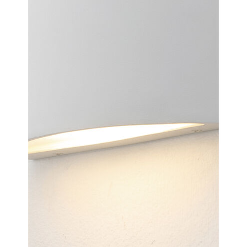Colton LED 3 inch White Outdoor Sconce
