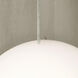 Gates LED 5.5 inch Satin Nickel ADA Wall Light