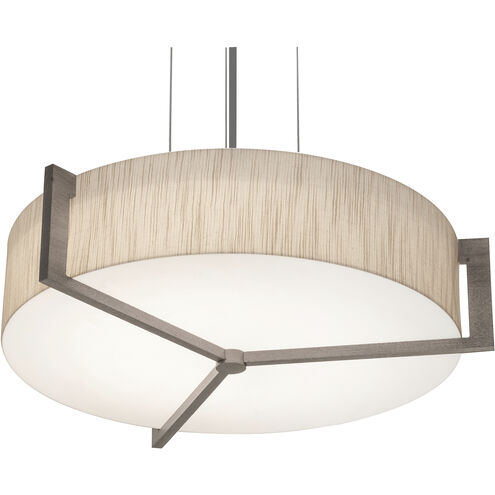 Apex 3 Light 17 inch Satin Nickel Pendant Ceiling Light