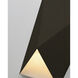 Knox LED 4 inch Textured Bronze Outdoor Sconce