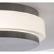 Eris LED 10 inch Satin Nickel Flush Mount Ceiling Light