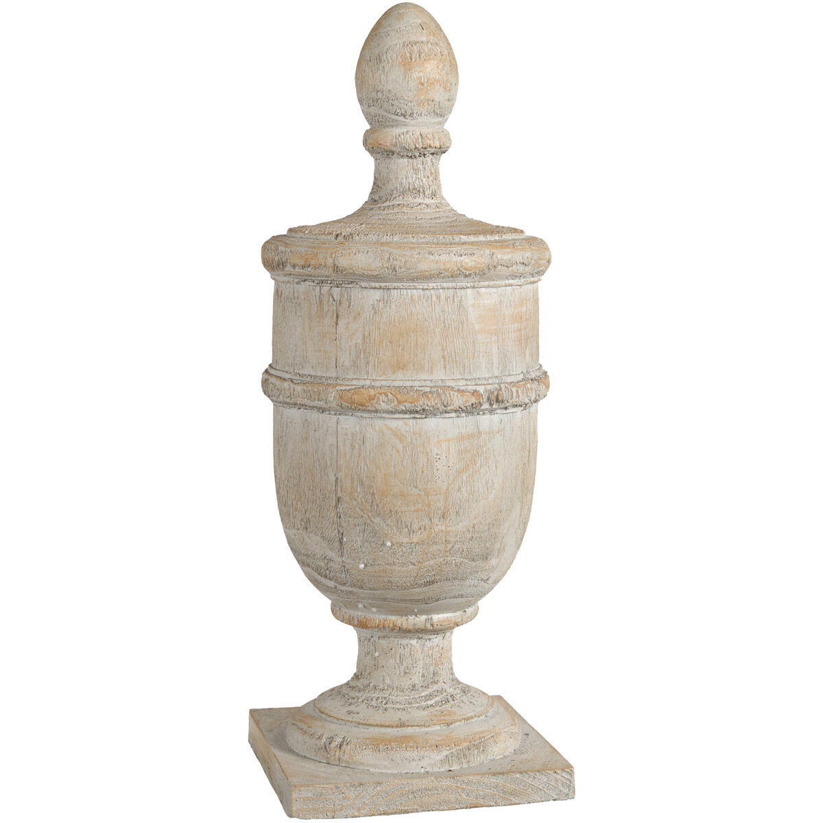 Chester White Wash Decorative Accent