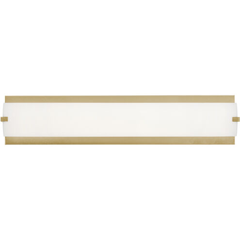 Axel LED 48 inch Satin Brass Vanity Light Wall Light