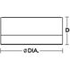 Emma LED 6 inch Black Flush Mount Ceiling Light