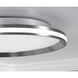 Sona LED 16 inch Satin Nickel Flush Mount Ceiling Light