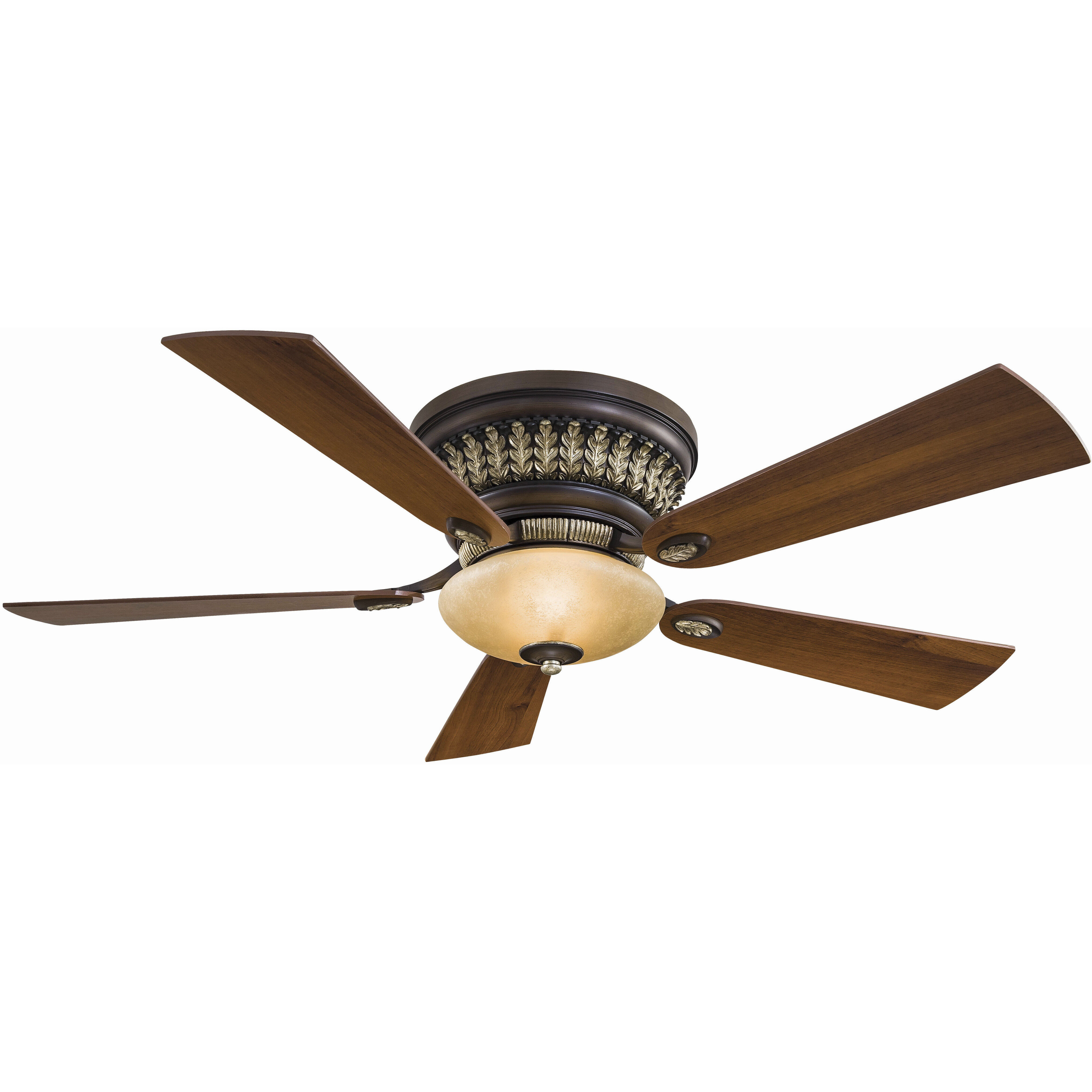 Calais 52 inch Belcaro Walnut with Dark Walnut Blades Ceiling Fan
