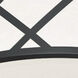 Haven LED 16.75 inch Black Flushmount Ceiling Light