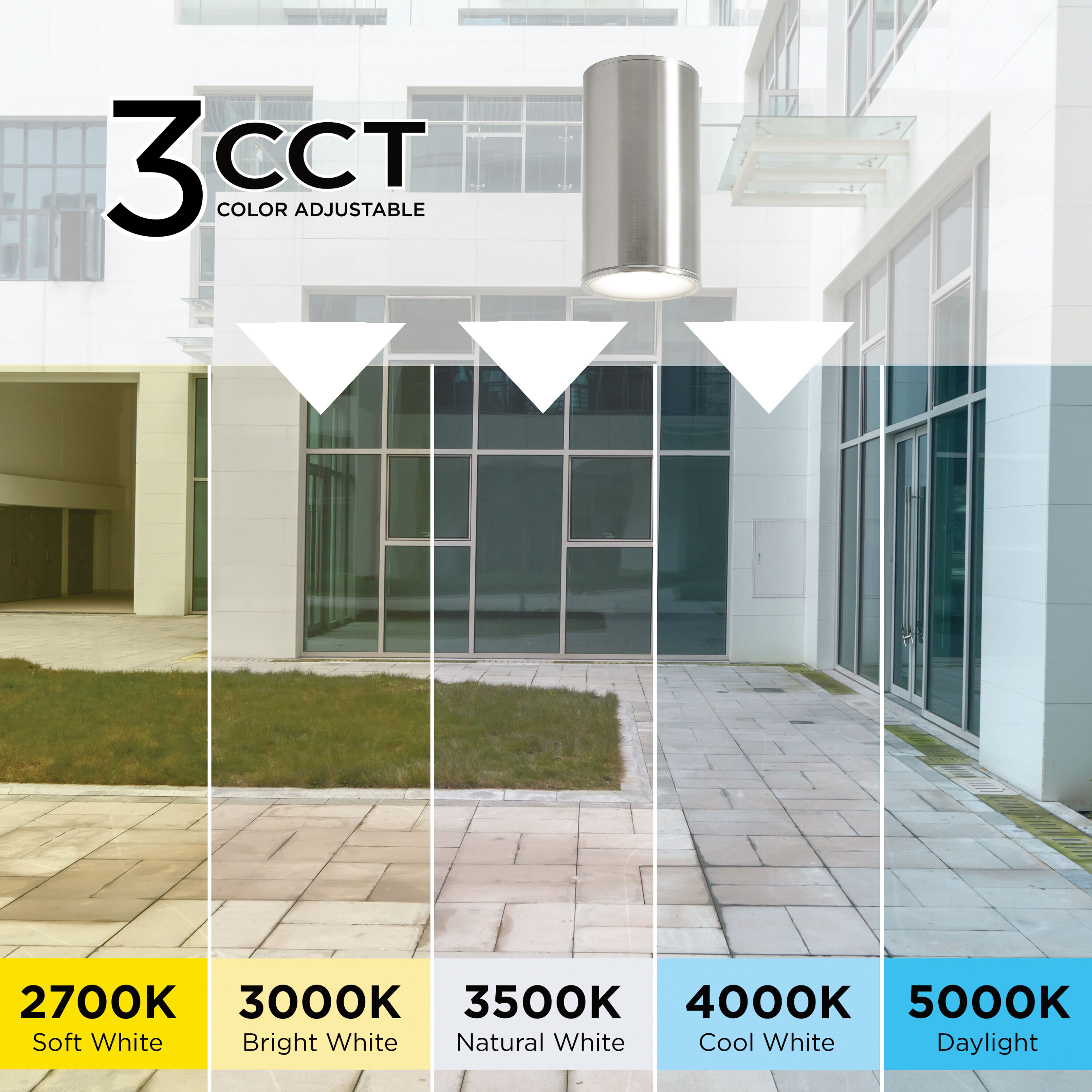 Everly LED 4.25 inch Satin Nickel Semi-Flush Mount Ceiling Light