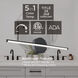 Elizabeth LED 24 inch Black Vanity Light Wall Light