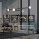 Lane LED 36 inch Black Pendant Ceiling Light