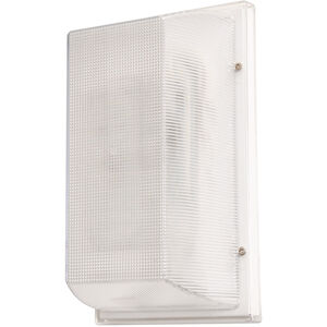 LED Wall Pack 1 Light 11 inch White Outdoor Wall Sconce 