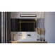 Vogue 1 Light 39 inch Black Bath/Vanity Light Wall Light