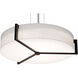 Apex LED 33.33 inch Satin Nickel Pendant Ceiling Light