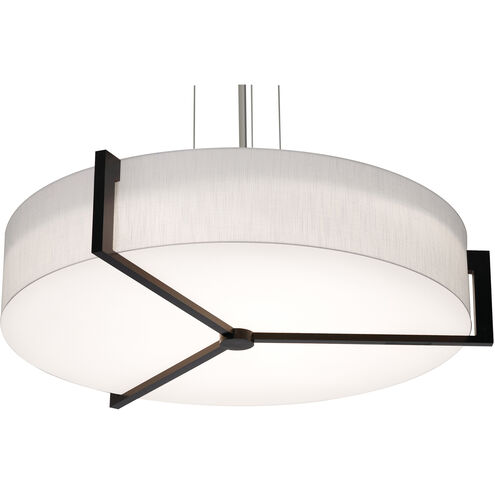 Apex LED 33.33 inch Satin Nickel Pendant Ceiling Light