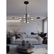 Verona LED 30 inch Black Pendant Ceiling Light