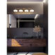 June LED 41 inch Light Antique Brass Vanity Light Wall Light