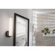 Leia LED 4 inch Black ADA Sconce Wall Light
