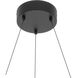 Glo LED 35.57 inch Black Pendant Ceiling Light
