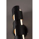 Louie LED 4 inch Black ADA Sconce Wall Light