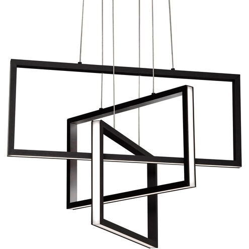 Cole LED 24 inch Black Pendant Ceiling Light
