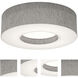Montclair 2 Light 12.25 inch Grey Flush Mount Ceiling Light