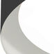Reveal LED 16 inch Black Flush Mount Ceiling Light