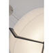Apex LED 33.33 inch Satin Nickel Pendant Ceiling Light