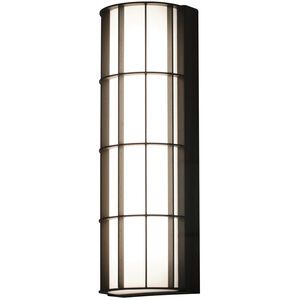 Broadway LED 19 inch Textured Bronze Outdoor Sconce