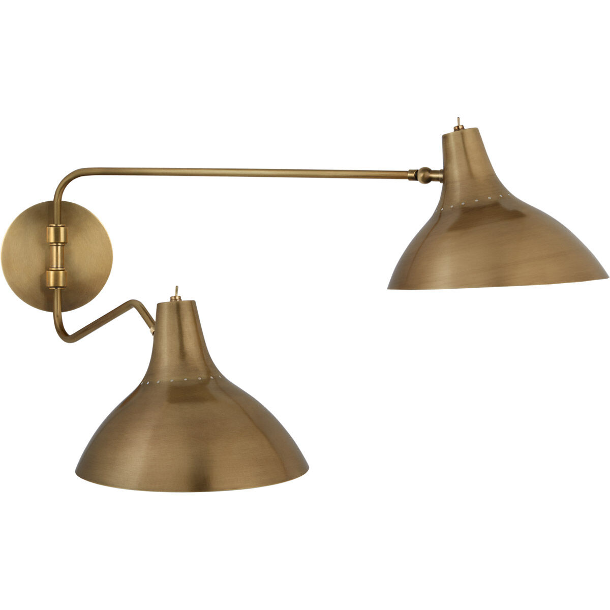 AERIN Charlton 2 Light 9.00 inch Swing Arm Light/Wall Lamp