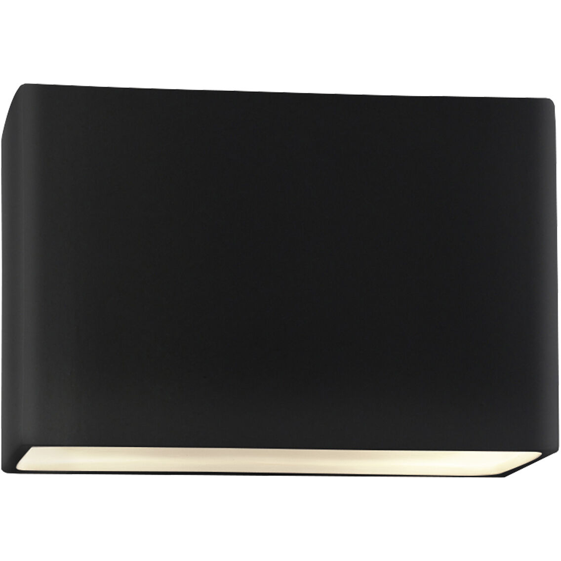 Ambiance Collection LED 10 inch Carbon Matte Black Outdoor Wall Sconce