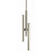 Indra 3 Light 4 inch Satin Nickel Pendant Ceiling Light