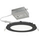 Tuck LED 6.88 inch Black Flush Mount Ceiling Light
