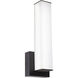 Tad LED 4.5 inch Black ADA Wall Sconce Wall Light