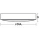 Octavia LED 12 inch Black Flush Mount Ceiling Light