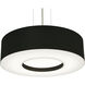 Montclair 3 Light 19 inch Satin Nickel Pendant Ceiling Light