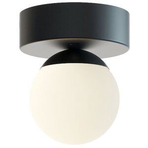 Pearl LED 4.33 inch Black Flush Mount Ceiling Light