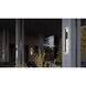 Tru LED 36 inch Black Outdoor Sconce