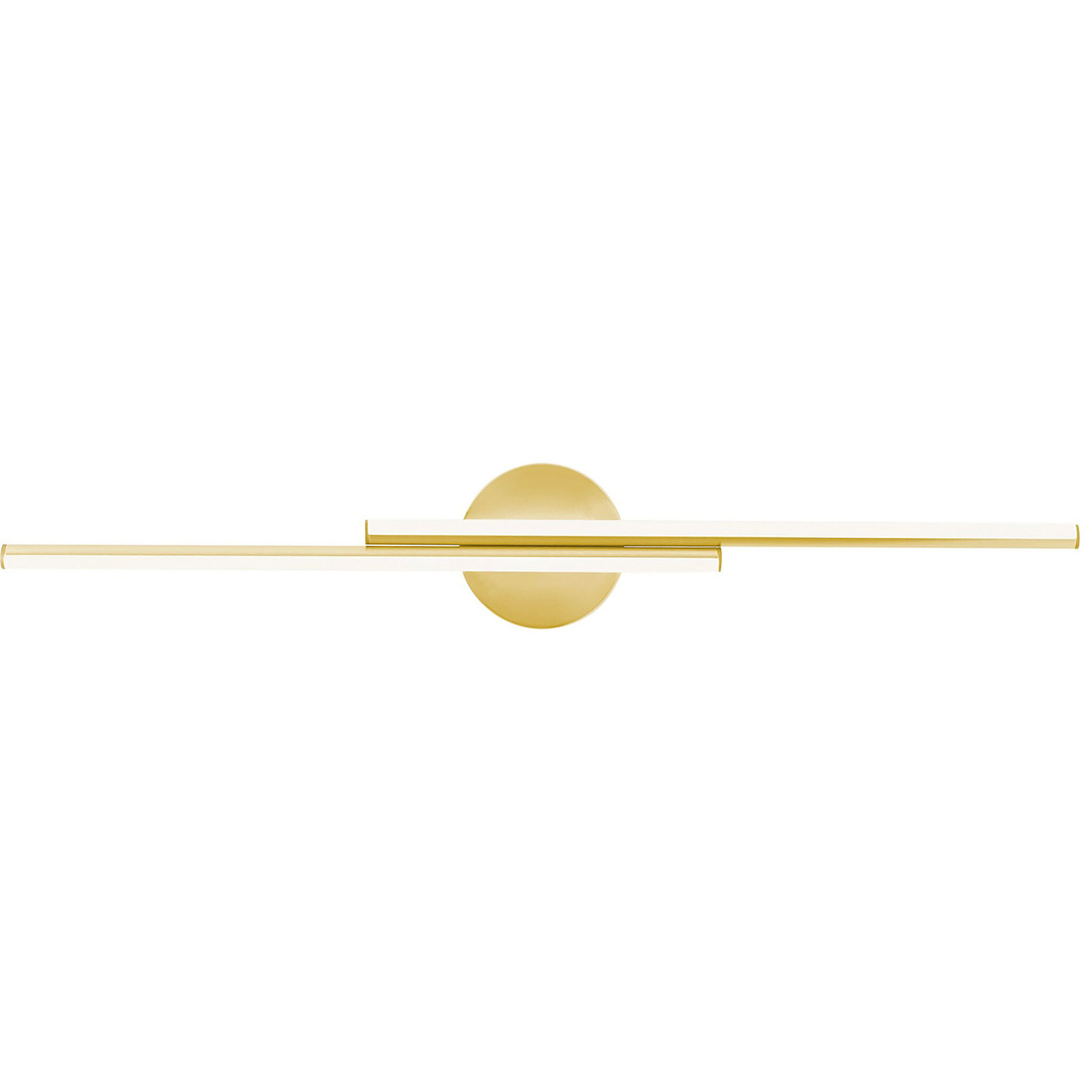 Ella LED 30 inch Satin Brass Vanity Light Wall Light