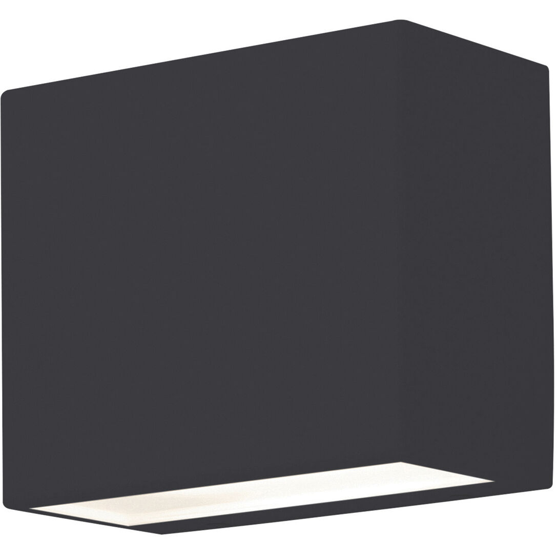 Dakota LED 4.13 inch Black Outdoor Sconce in 5 in