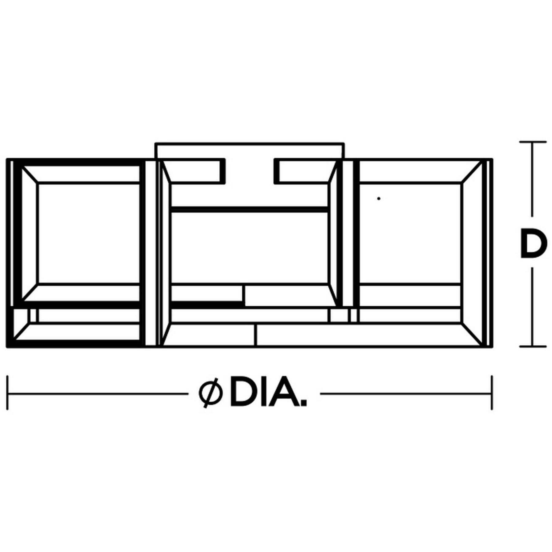 Cass LED 17 inch Gold Flush Mount Ceiling Light