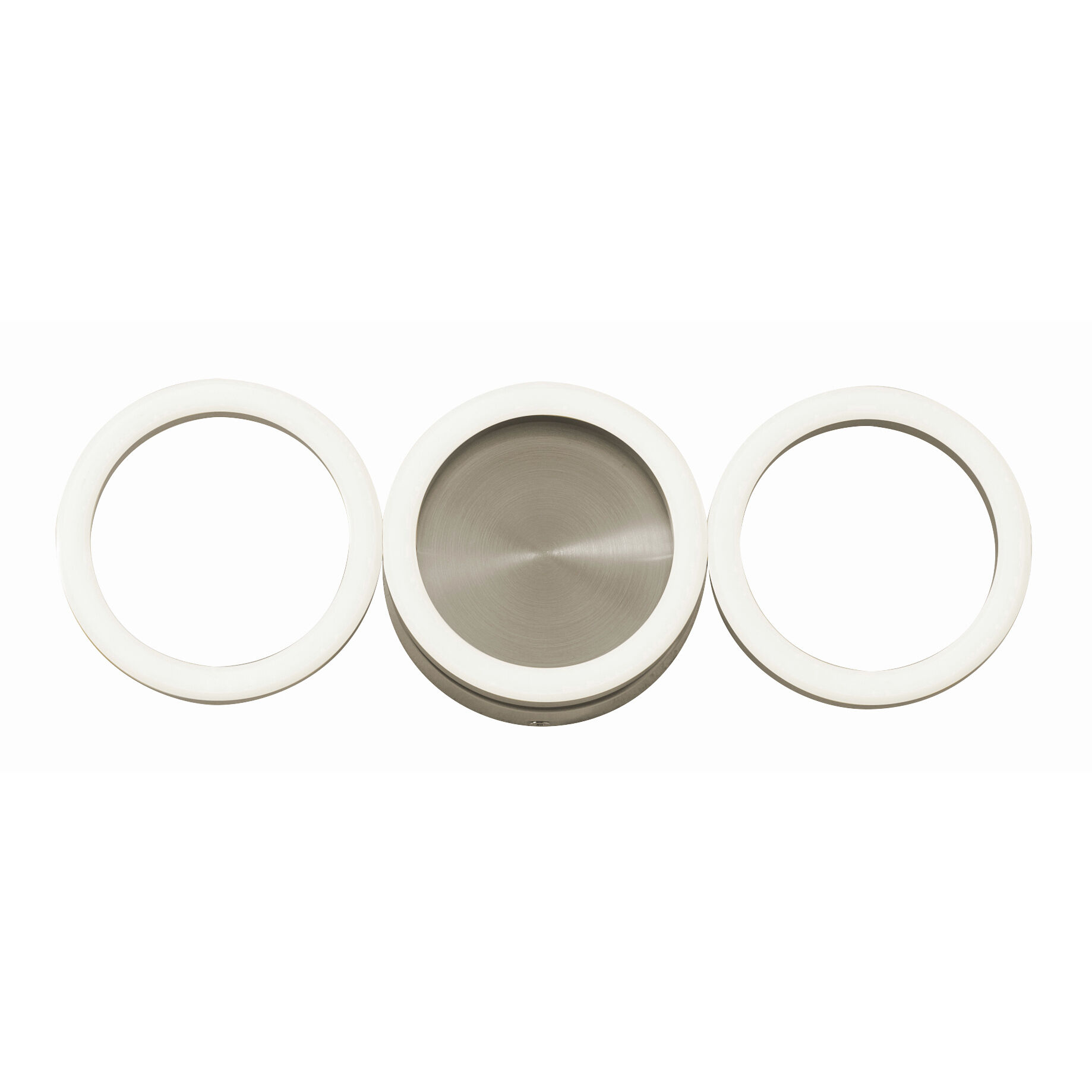 Glo LED Satin Nickel ADA Wall Light