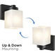 Donovan 1 Light 4.75 inch Black Wall Sconce Wall Light