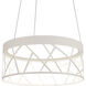 Boon LED 20 inch White Pendant Ceiling Light